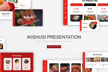 Ikisushi  Presentation Template