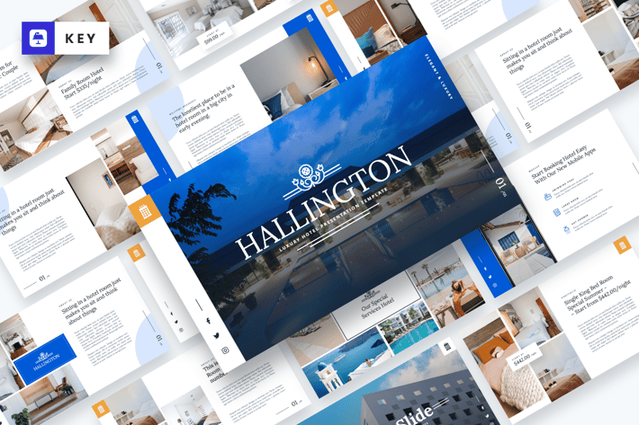 Hallington - Luxury Hotel Keynote Template