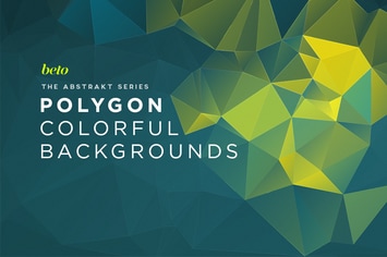 Polygon Abstract Backgrounds V3
