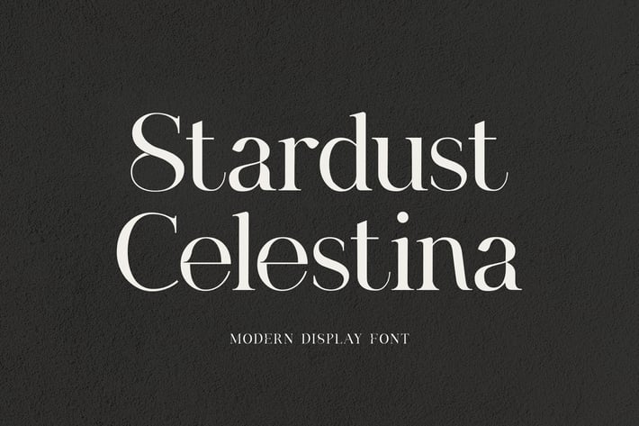 Stardust Celestina Modern Serif Font