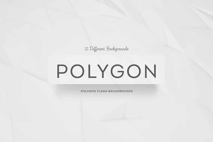 Polygon Clean Backgrounds 