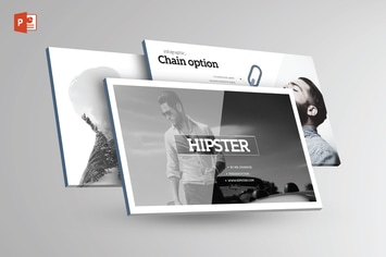 HIPSTER - Multipurpose Powerpoint Template V26