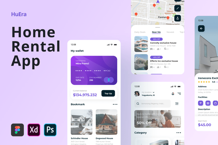 Huera - Home Rental App