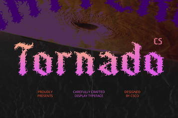 Tornado – Black Metal Font