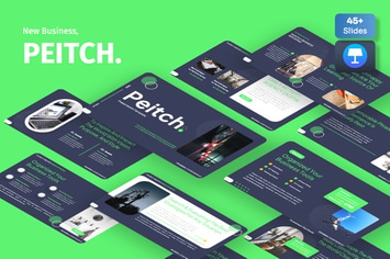 Peitch - Pitch Deck Keynote Template