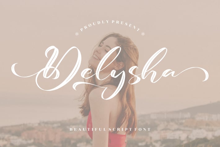 Delysha Script Font