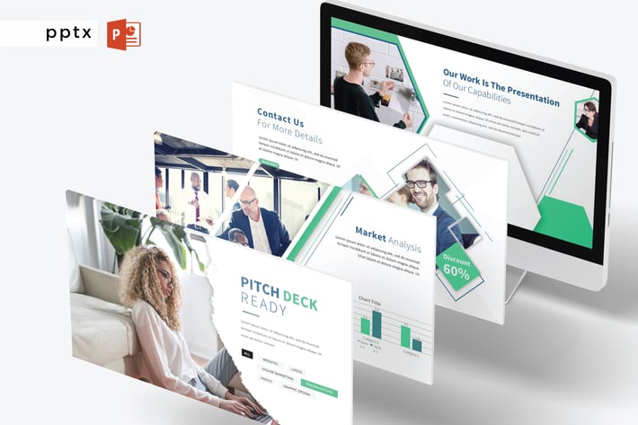 PITCH DECK READY - Powerpoint  V332