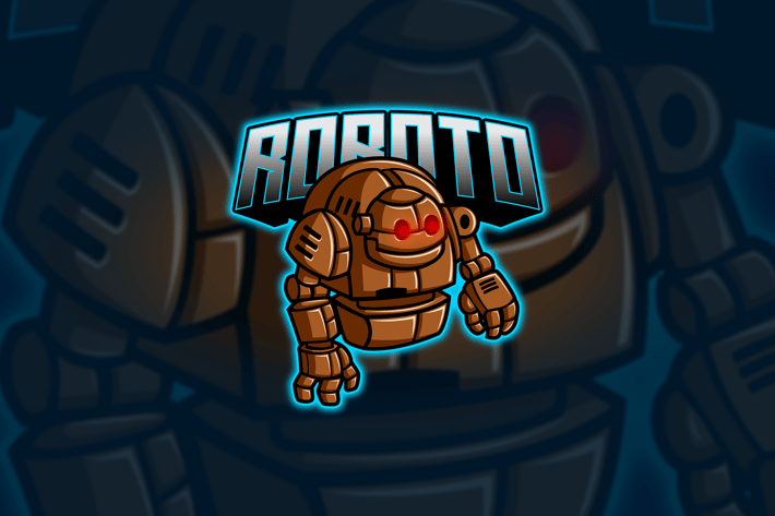 Robot - Mascot & Esport Logo