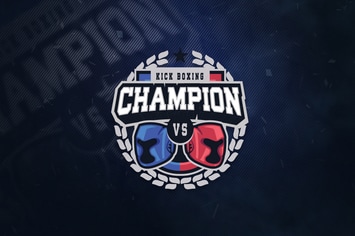 KickBoxing Champion Sports Logo