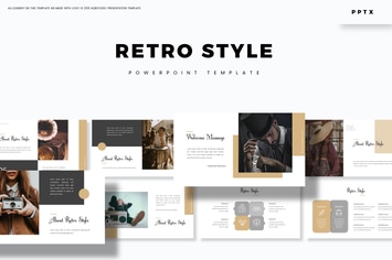 Retro Style - Powerpoint Template