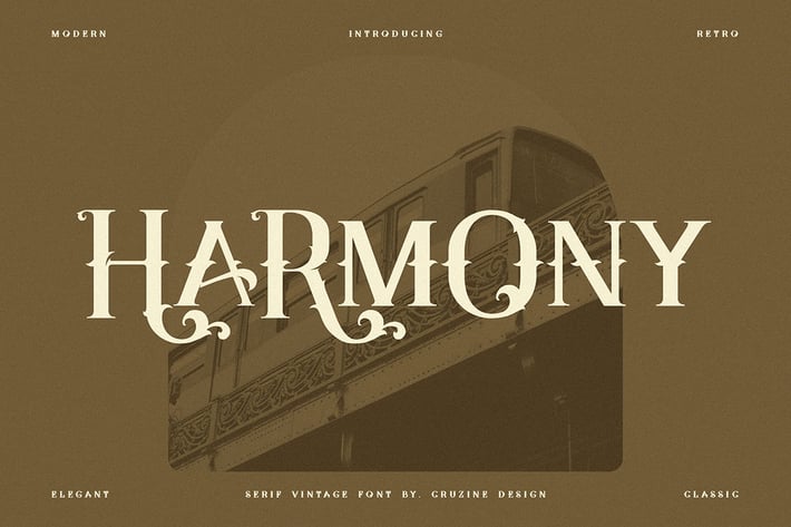 Harmony - Ornament Font