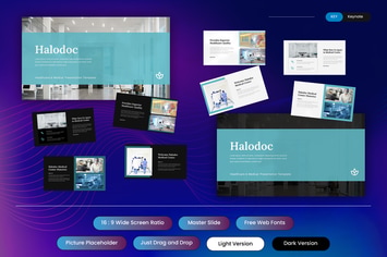 Halodoc - Healthcare & Medical Keynote Template