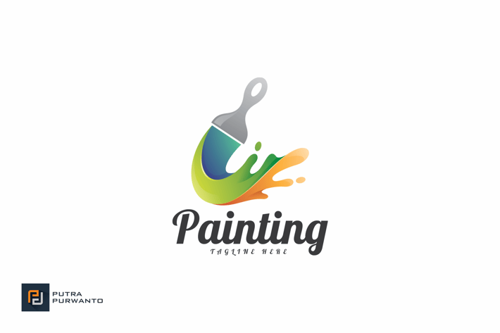 Painting - Logo Template