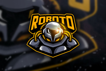 Roboto -  Mascot & Esport Logo