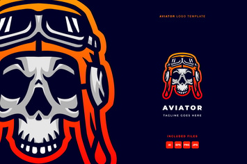 Aviator Logo Template