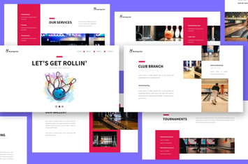 Bowling Keynote Presentation Template