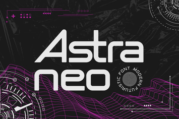 Astraneo - Modern Futuristic Font