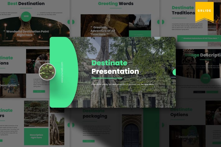 Destinate   | Google Slides Template