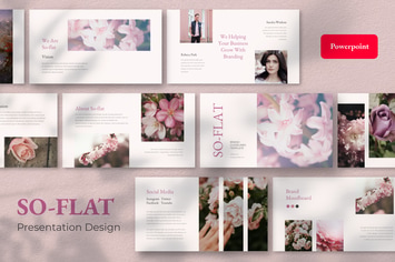 So-flat- Powerpoint Presentation Design Template
