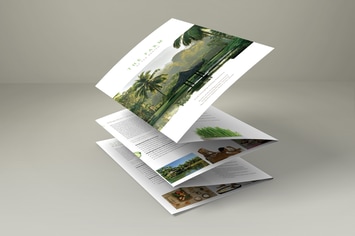 Accordion Style Brochure MockUp