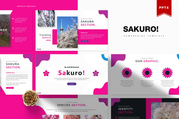 Sakuro! | Powerpoint Template