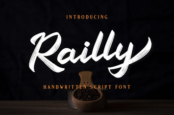 Railly - Handwritten Script Font