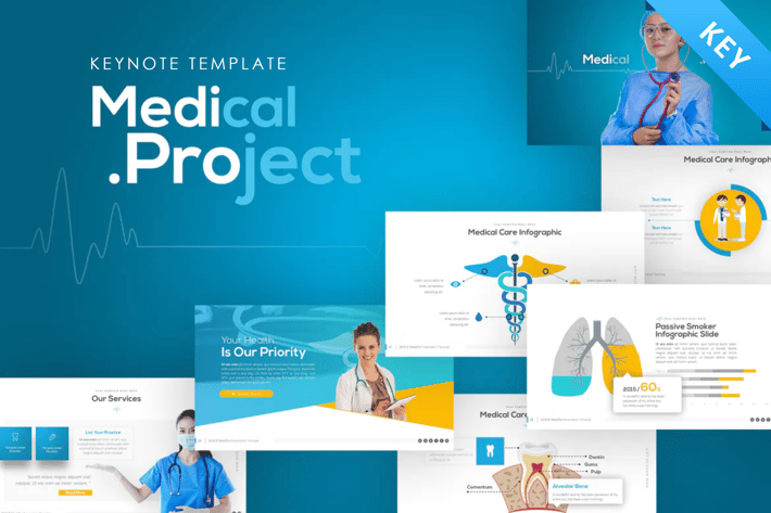 Medipro Medical Keynote Presentation Template