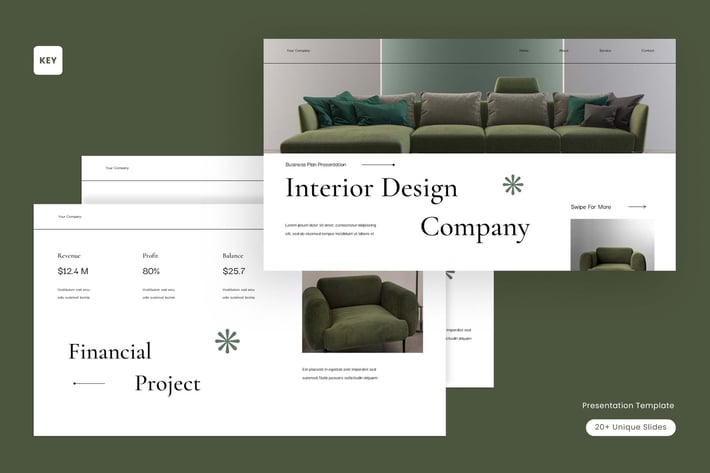 White Blue Orange Modern UI UX Business Plan | 002