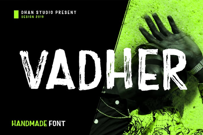 Vadher Font