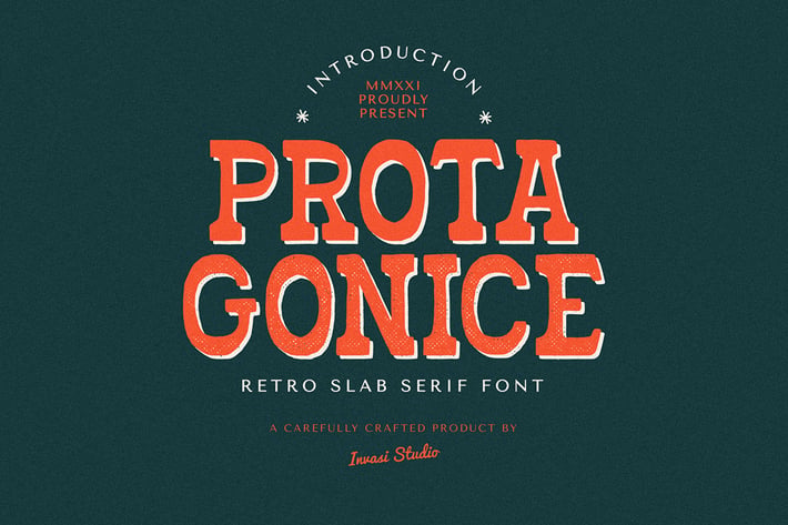 Protagonice - Slab Serif