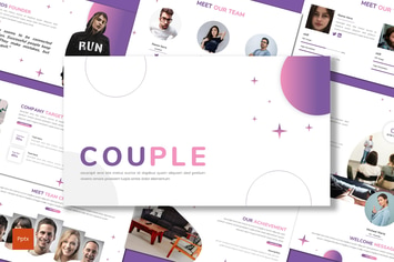 Couple - Business Powerpoint Template