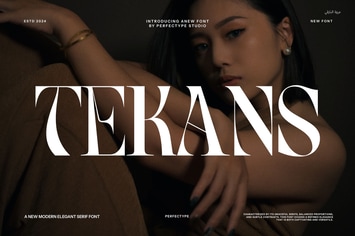 Tekans Elegant Serif Font