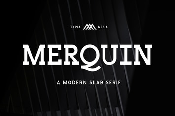 Merquin - Sport and Modern Bold Slab Serif