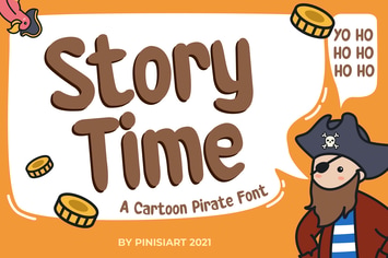 Storytime - Kids font