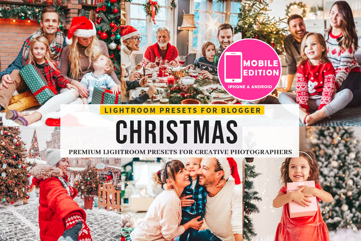 Christmas Lightroom Presets  