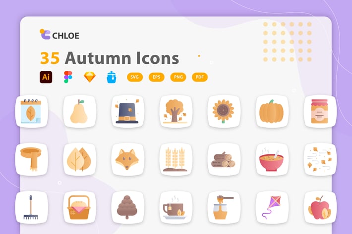 Chloe - Autumn Icons