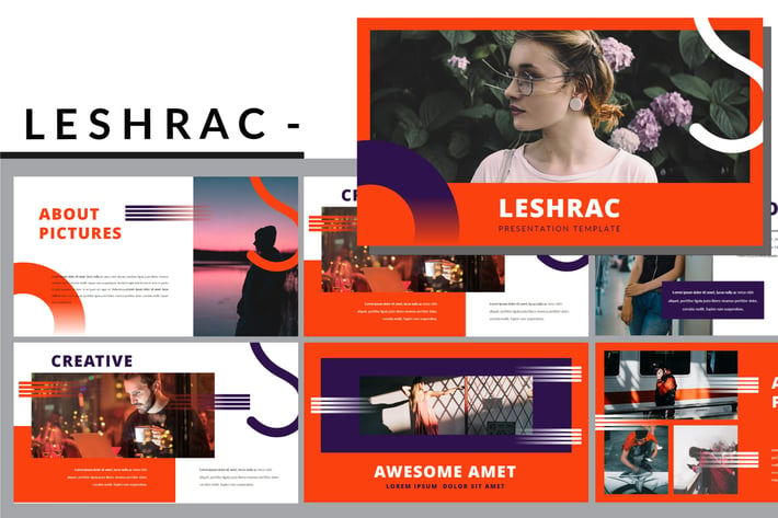 Leshrac - Lookbook Powerpoint Template