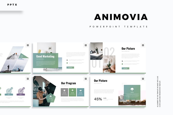 Animovia - Powerpoint Template