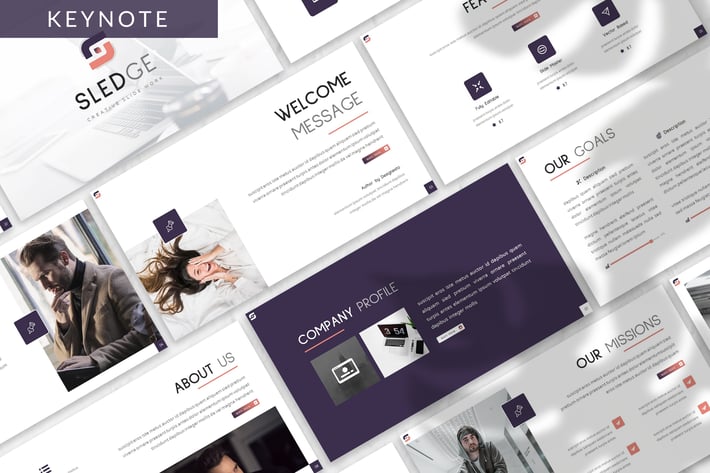 Sledge- Business Keynote Template