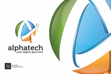 Alphatech / Letter A - Logo Template