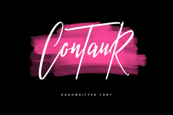 Contaur Typeface