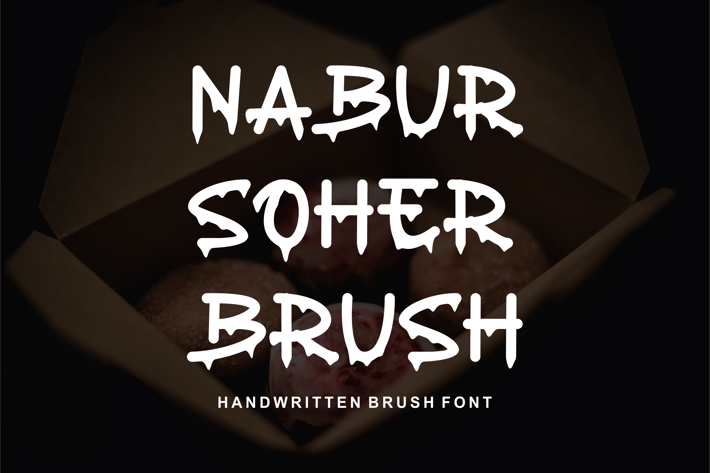 NaburSoherBrush - Font