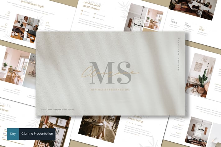 Clairine - Keynote Template