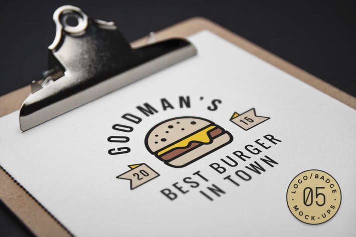 10 Logo/Badge Mock-Ups Vol.5
