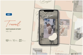 Travail - Instagram Story Keynote