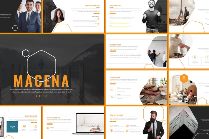 Macena - Business Keynote Template