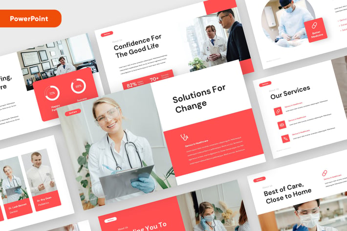 Medical and Health Powerpoint Template