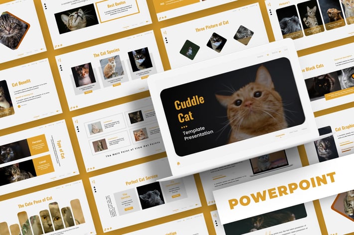 Cuddle Ca - Powerpoint Template
