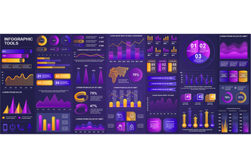 Gradient Infographics Design Template