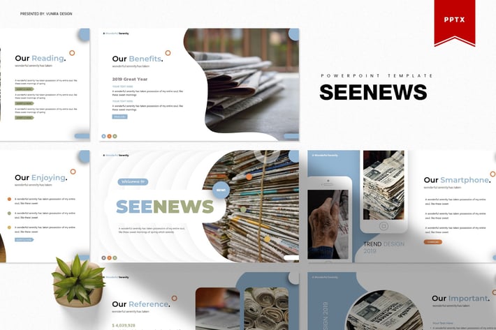 Seenews | Powerpoint Template